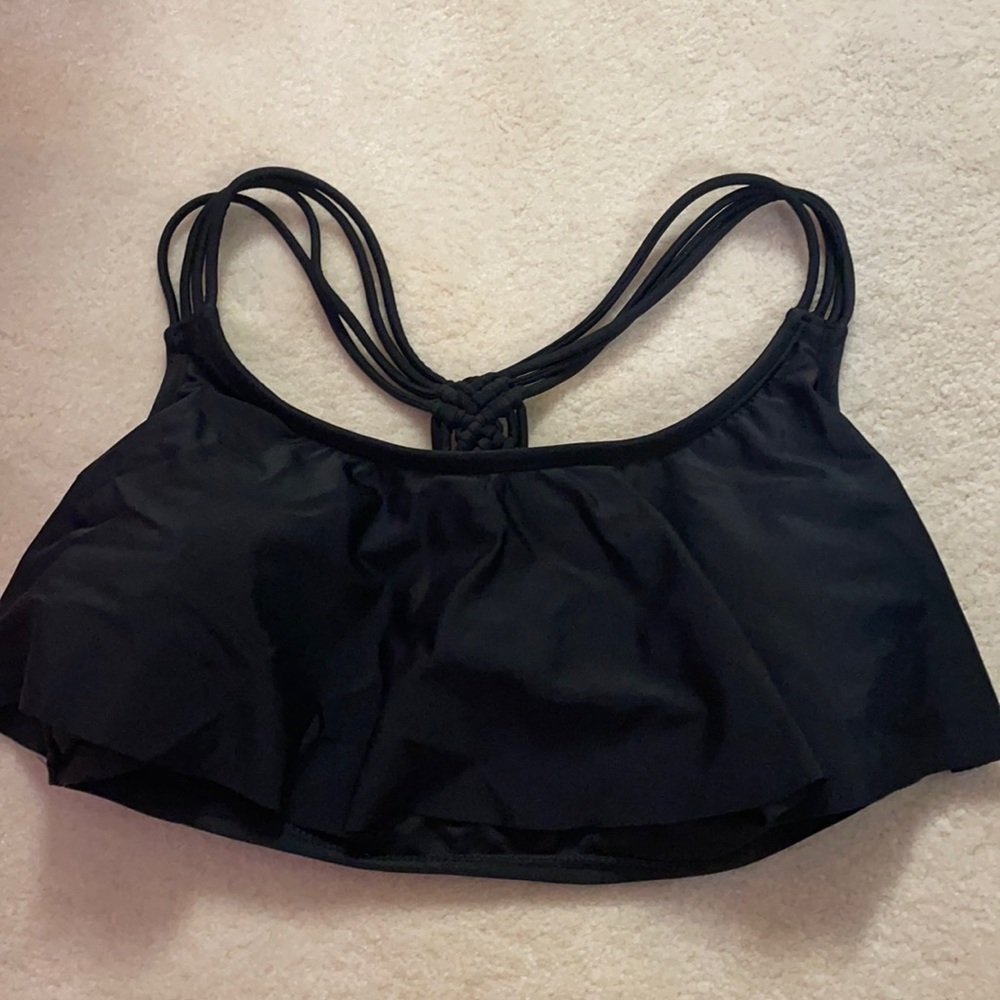 Targets Xhilaration black bikini top size L